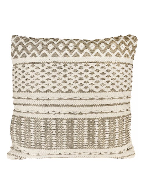Coussin en coton 45x45 cm MACRAME kampur, par Soleil d'Ocre - Kiabi