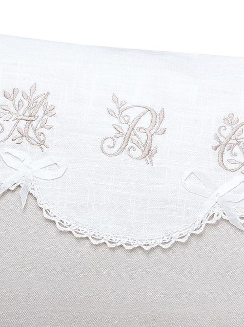 Coussin en coton ELOISE 'Deko&co' - Kiabi
