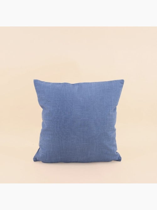 Coussin en coton flammé imprimé coquillages 40x40cm - Kiabi