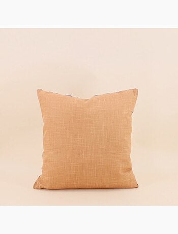 Coussin en coton imprimé coquillages 40x40cm