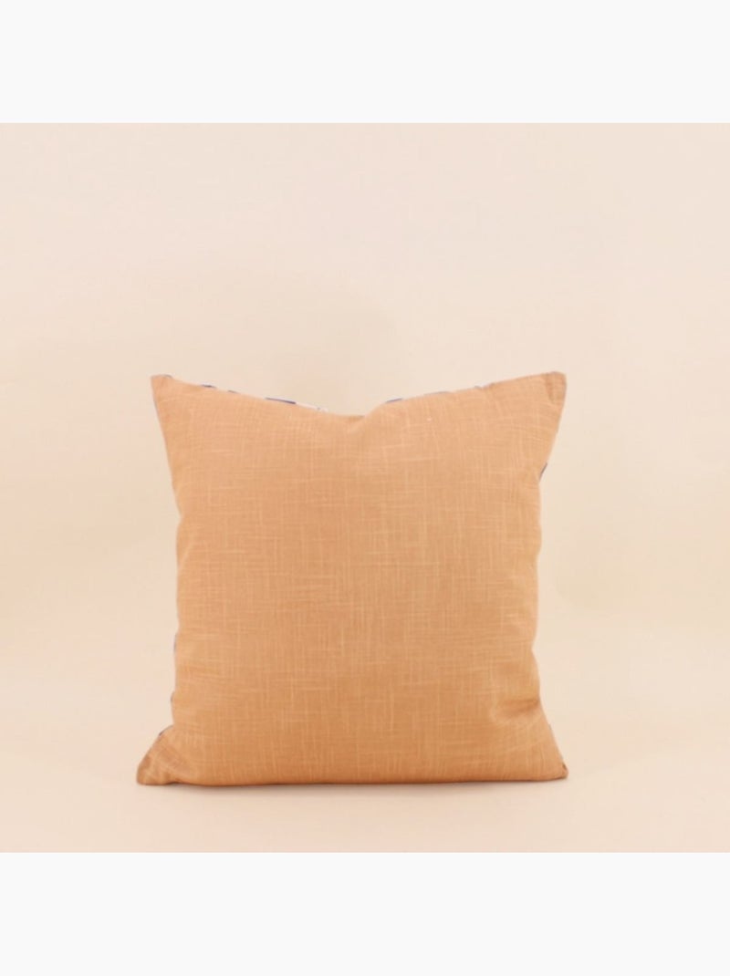 Coussin en coton imprimé coquillages 40x40cm Bleu - Kiabi