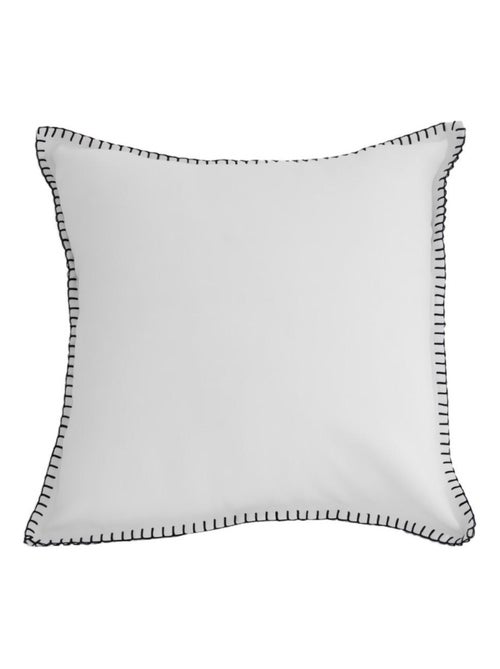 Coussin en coton lavé 40x40 cm SPIRIT, par Soleil d'Ocre - Kiabi