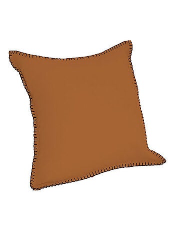 Coussin en coton lavé 40x40 cm SPIRIT, par Soleil d'Ocre