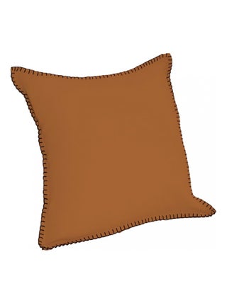 Coussin en coton lavé 40x40 cm SPIRIT, par Soleil d'Ocre