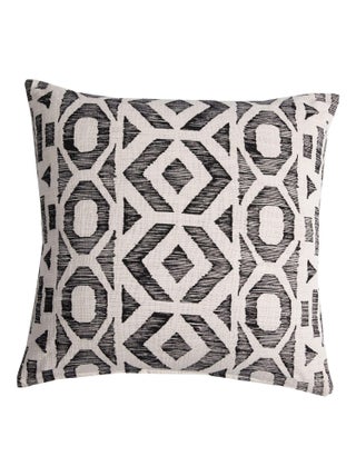 Coussin en coton MOSAIC SLUB 'Deko&co'