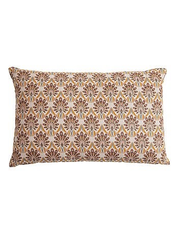 Coussin en coton PEACOCK 'Deko&co'