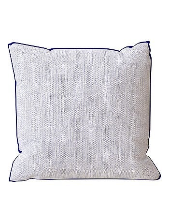 Coussin en coton recyclé 40x40 cm PIERRE, par Soleil d'Ocre