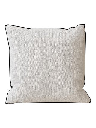 Coussin en coton recyclé 40x40 cm PIERRE, par Soleil d'Ocre