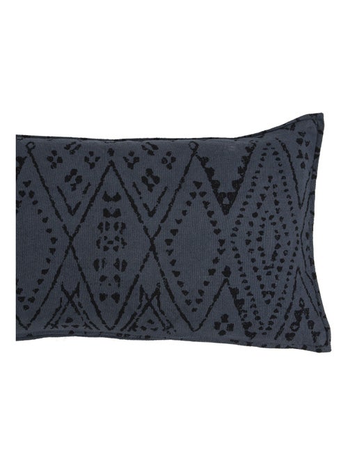 Coussin en coton recyclé avec imprimé LIMA 'Deko&co' - Kiabi Coussin en coton recyclé avec imprimé LIMA 'Deko&co' - Kiabi