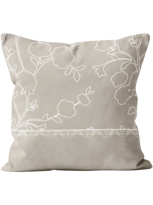 Coussin en coton ROMANCE, par Soleil d'Ocre - Kiabi