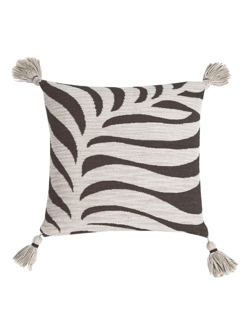 Coussin en coton tissé jacquard DOFUS 'Deko&co' - Kiabi
