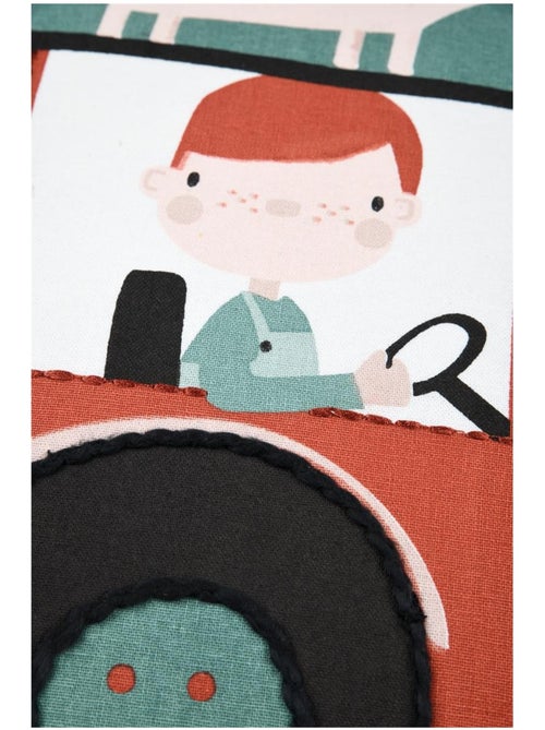 Coussin en coton Tom a la ferme - Kiabi