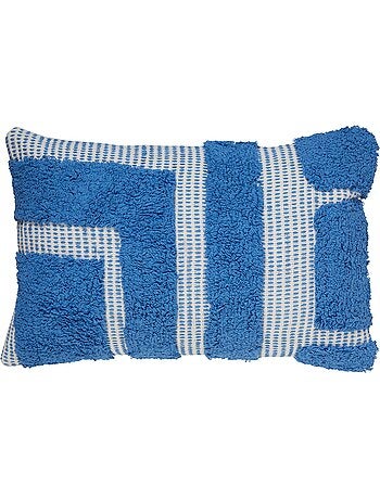 Coussin en coton tufte Poppy Colors