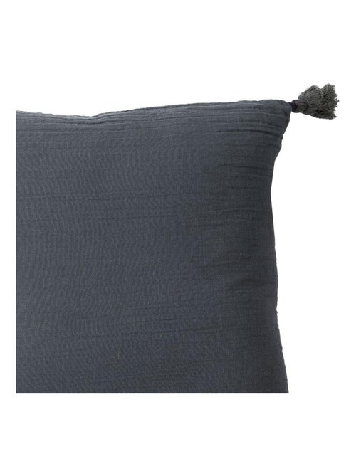 Coussin en double gaze de coton 'Deko&co' - Kiabi