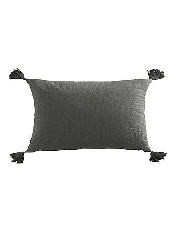 Coussin en double gaze de coton 'Deko&co'