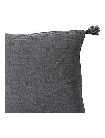 Coussin en double gaze de coton 'Deko&co'