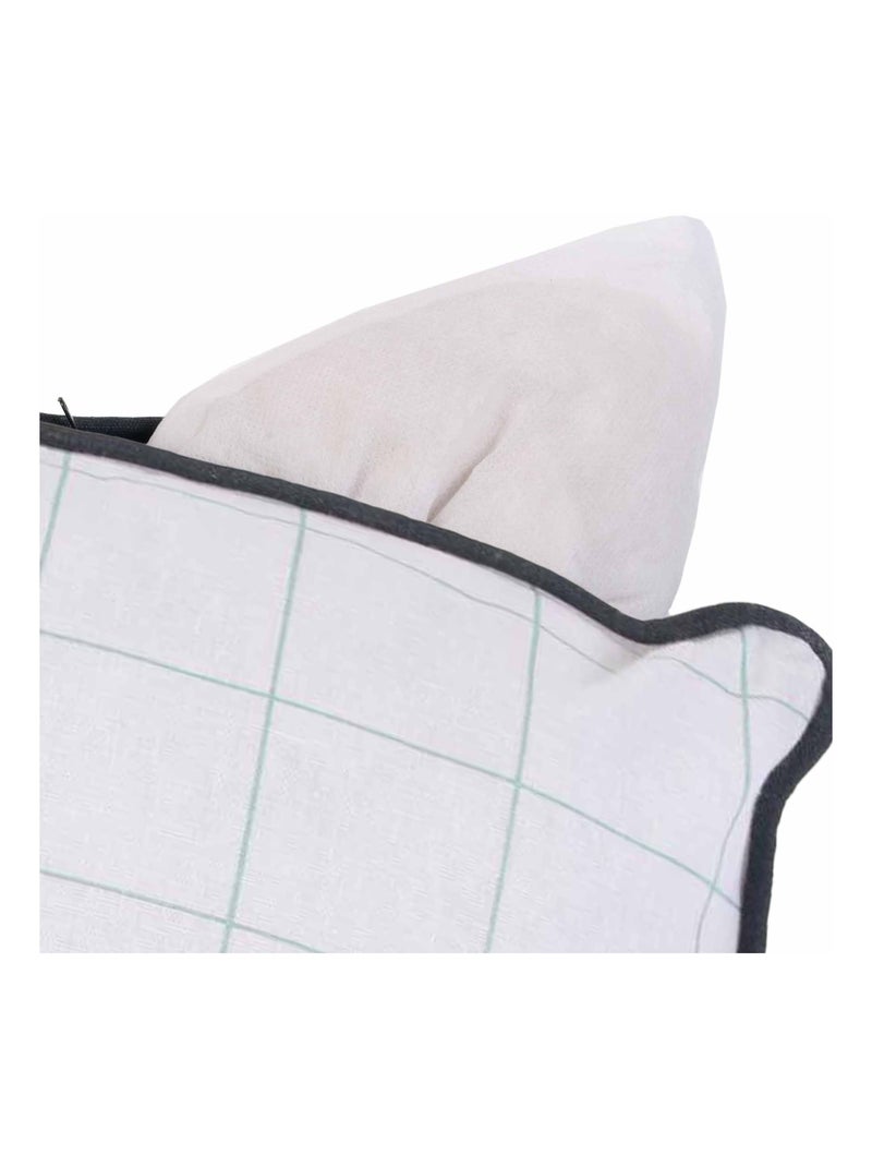 Coussin EN FAMILLE Noir/Blanc Je vous aime Noir Blanc - Kiabi