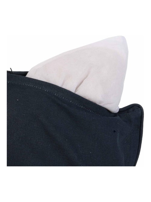 Coussin EN FAMILLE Noir/Blanc Une famille formidable - Kiabi