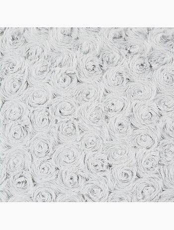 Coussin déhoussable imitation fourrure bouclette