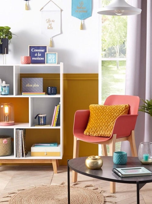 Coussin en flanelle  -  - Effet 3D - Kiabi