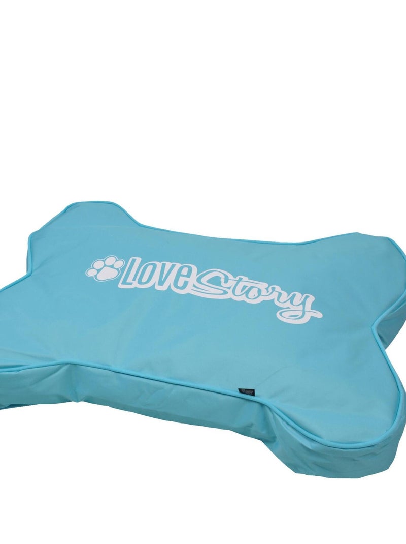 Coussin en forme Os Bleu turquoise - Kiabi