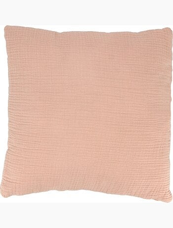 Coussin en gaze de coton - gris - 30x50 / gris