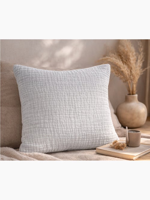 Coussin en Gaze de Coton - Kiabi