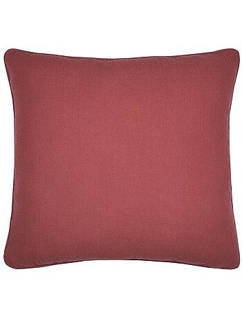 Coussin en gaze de coton Pop color