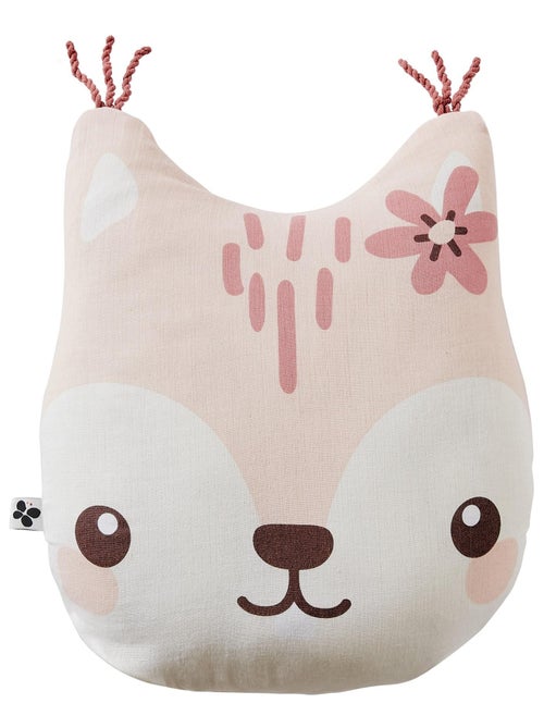 Coussin en gaze de coton Tamia l ecureuil - Kiabi