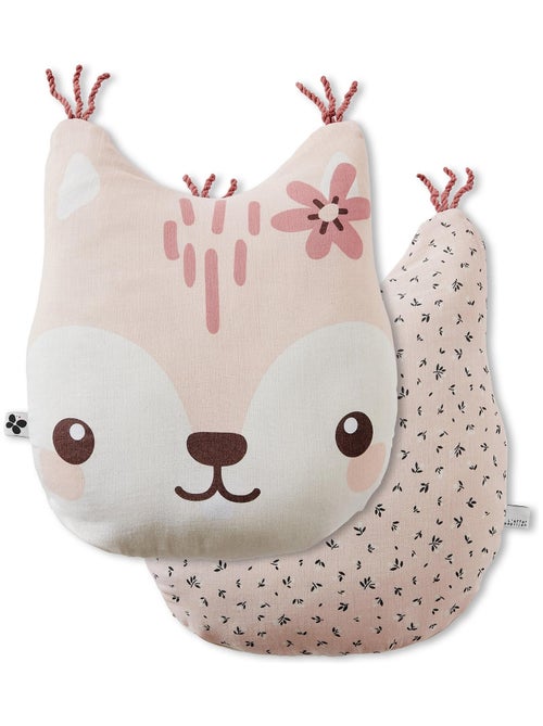 Coussin en gaze de coton Tamia l ecureuil - Kiabi