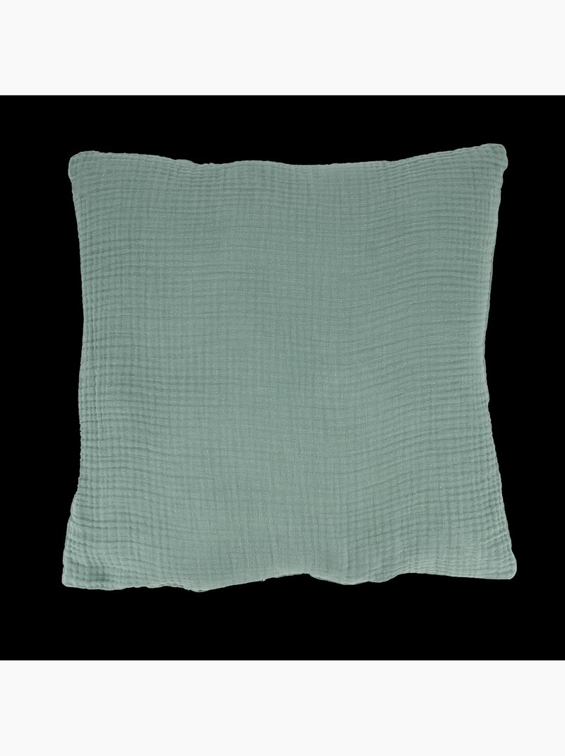 Coussin en Gaze de Coton Vert clair - Kiabi