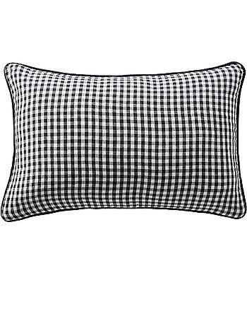 Coussin en gaze de coton Vicky vichy