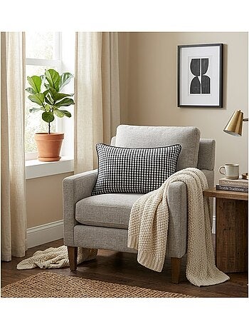 Coussin en gaze de coton Vicky vichy