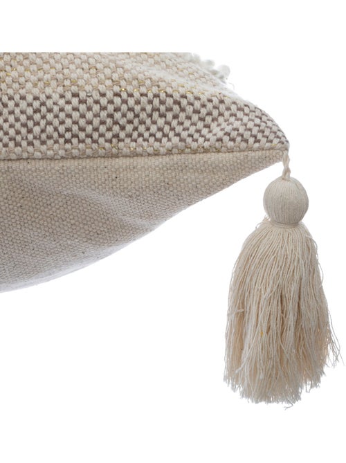 Coussin en jacquard SHINE - Kiabi