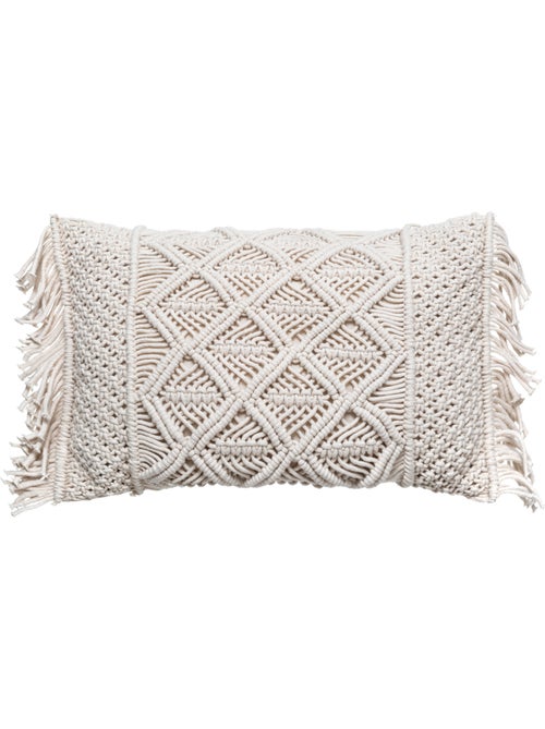 Coussin en macramé MACRAMÉ - Kiabi Coussin en macramé MACRAMÉ - Kiabi