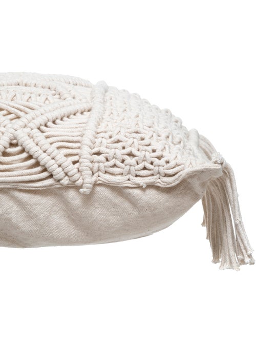 Coussin en macramé MACRAMÉ - Kiabi Coussin en macramé MACRAMÉ - Kiabi