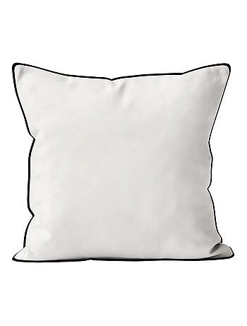 Coussin en microfibre lavée BOHEME, par Soleil d'Ocre