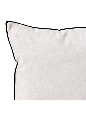 Coussin en microfibre lavée BOHEME, par Soleil d'Ocre