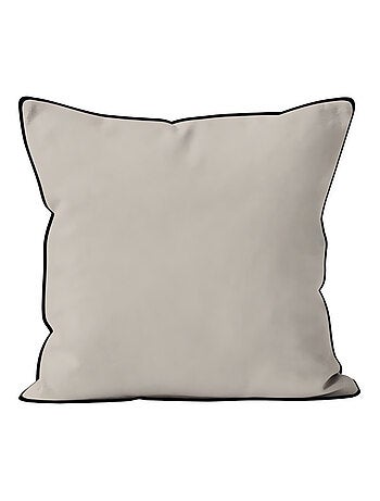 Coussin en microfibre lavée BOHEME, par Soleil d'Ocre