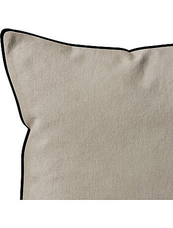 Coussin en microfibre lavée BOHEME, par Soleil d'Ocre