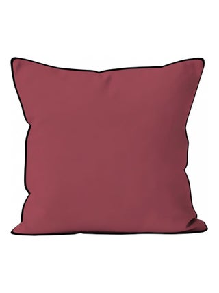 Coussin en microfibre lavée BOHEME, par Soleil d'Ocre