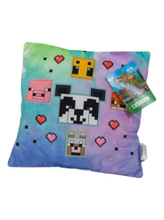 Coussin en Peluche Minecraft - Multicolore 35x35 cm