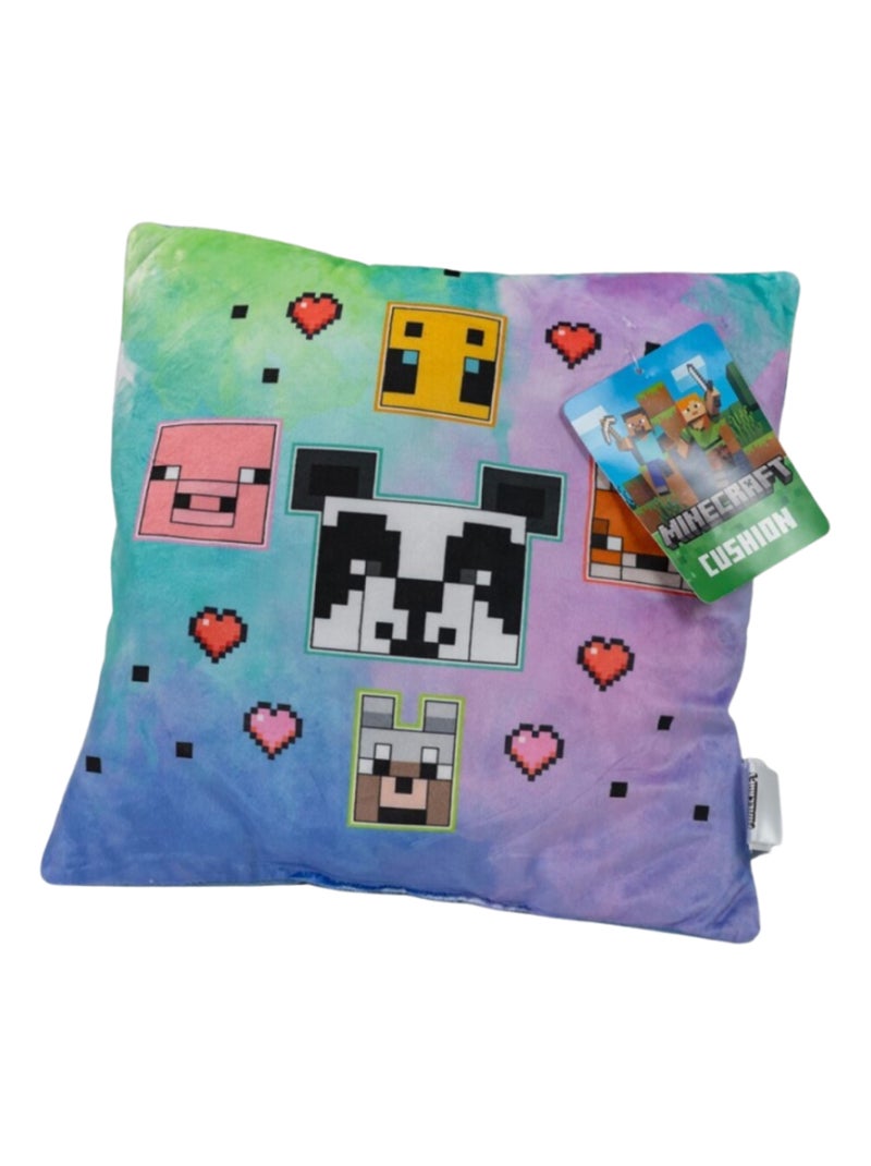 Coussin en Peluche Minecraft - Multicolore 35x35 cm Multicolore - Kiabi
