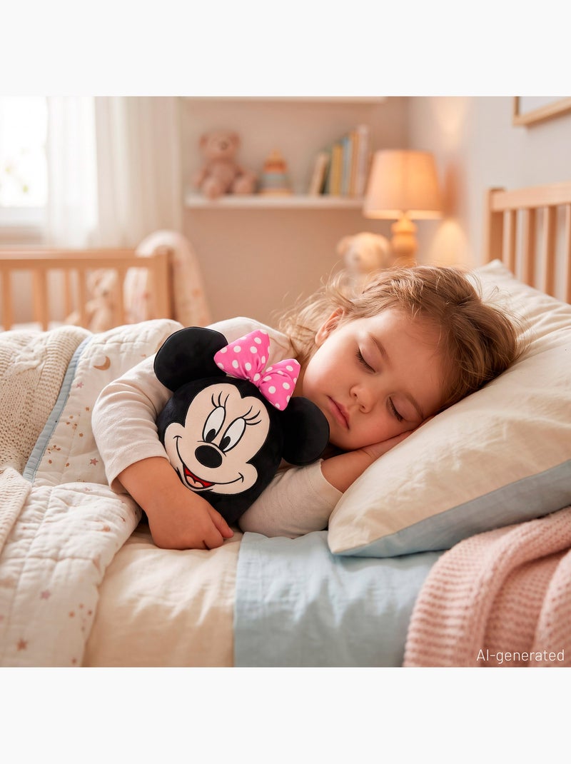 Coussin en peluche minnie mouse 22 cm + 3 ans Rose - Kiabi