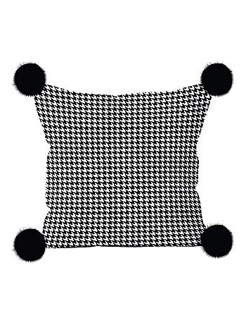 Coussin en polaire microfibre 45X45 cm VICTORIA, par Soleil d'ocre