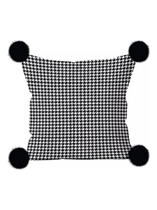 Coussin en polaire microfibre 45X45 cm VICTORIA, par Soleil d'ocre