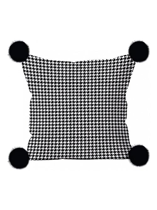 Coussin en polaire microfibre 45X45 cm VICTORIA, par Soleil d'ocre - Kiabi