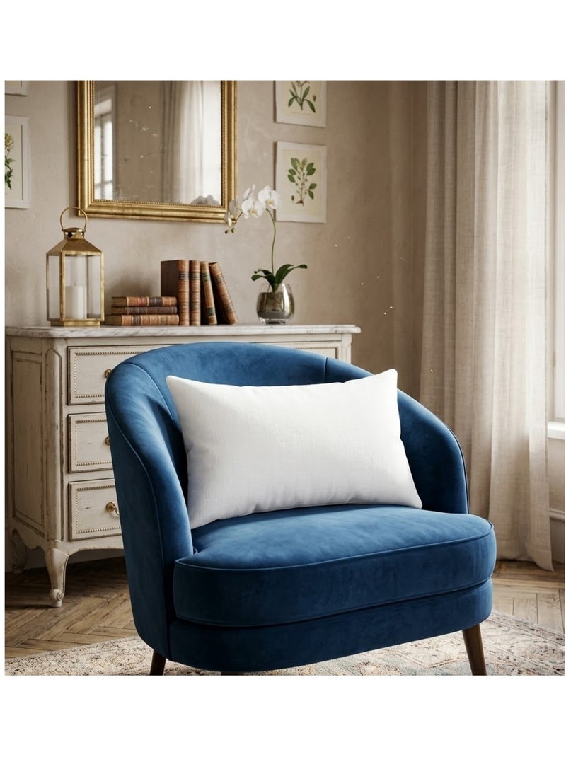 Coussin en polyester uni Pop color Blanc - Kiabi