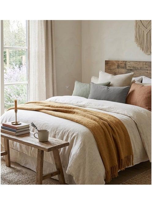 Coussin en polyester uni Pop color - Kiabi