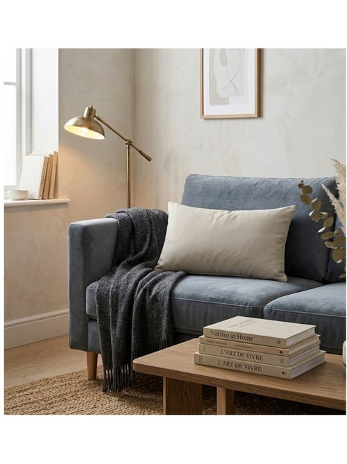 Coussin en polyester uni Pop color - Kiabi